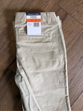 French Toast Women's Straight Chinos - Beige/Tan